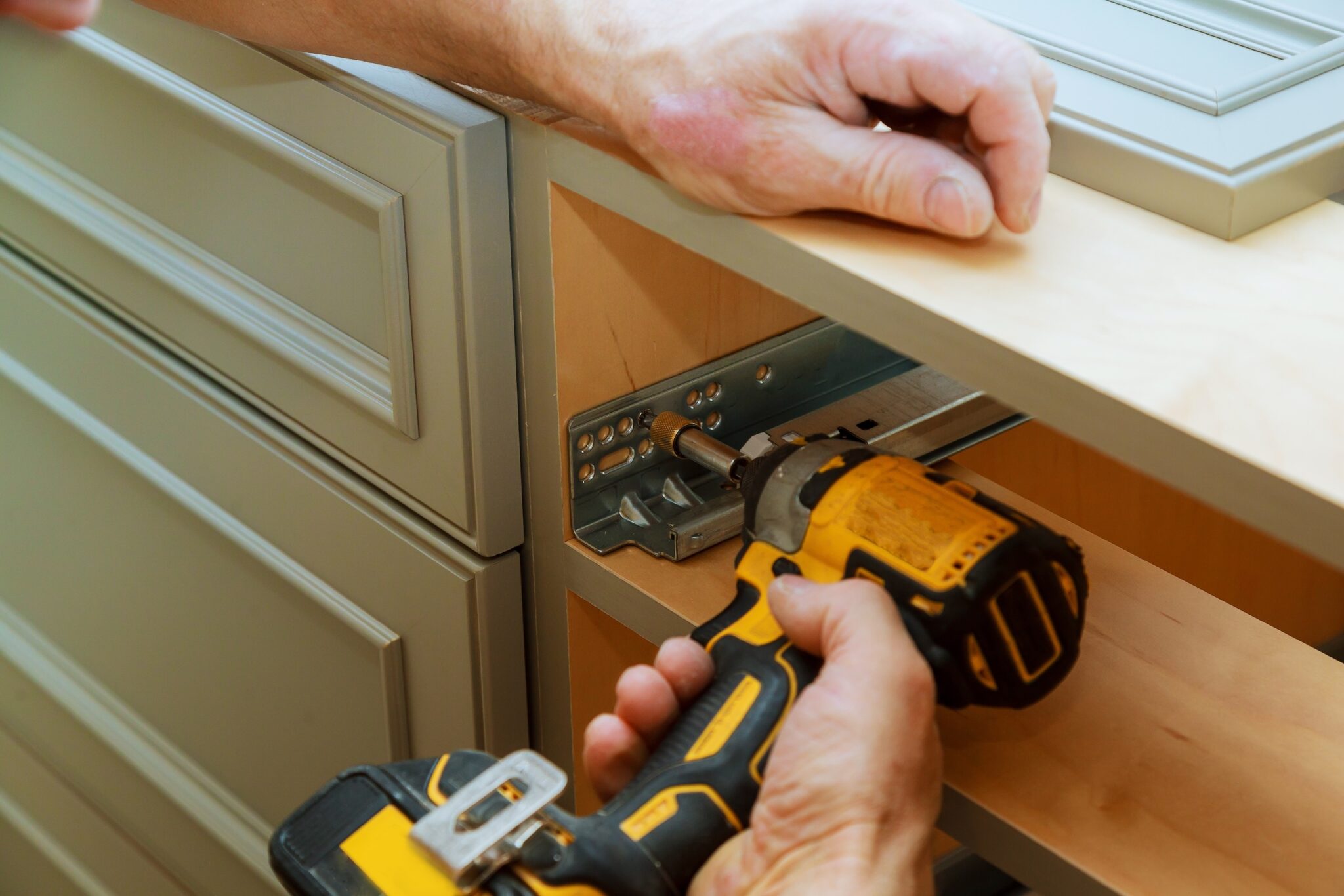 Cabinet Install in Markdale